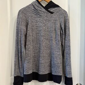 Lululemon Athletica Gray and Black Hoodie